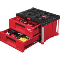 Boîte &agrave; outils avec 2 tiroirs Packout, 16-1/3" x 14-1/3" x 22-1/5", Rouge The Estey Group