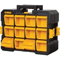 Organisateur Flip-Bin, 3-7/8" la x 17-3/4" p x 13-7/8" h, Noir/Jaune The Estey Group