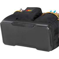 Molded Base Contractor's Closed-Top Tool Bag, Ballistic Polyester, 29 Pockets, Black/Blue The Estey Group