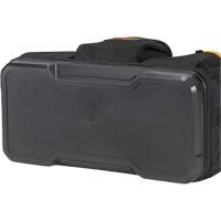 Molded Base Big-Mouth Tote Tool Bag, Ballistic Polyester, 23 Pockets, Black/Blue The Estey Group