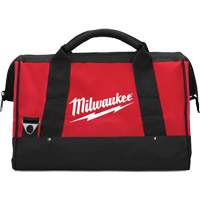 Soft Sided Contractor's Bag, Black/Red The Estey Group