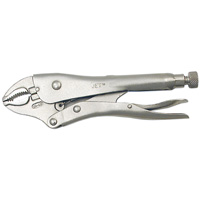 Super Heavy-Duty Locking Pliers with Cutter, 5" Length, Curved Jaw The Estey Group