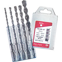 SDS+ Drill Sets, 5 Pieces, Alloy Steel The Estey Group