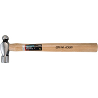 Ball Pein Hammer, 16 oz. Head Weight, Plain Face, Wood Handle The Estey Group