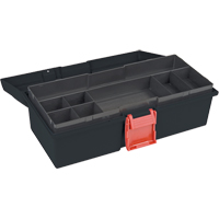 Coffre &agrave; outils robuste, 15" la x 7" p x 5-1/2" h, Noir The Estey Group
