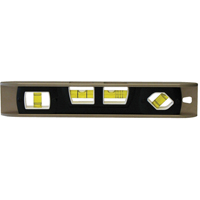 Torpedo Level, 12" L, Aluminum, 4 Vials, Magnetic The Estey Group