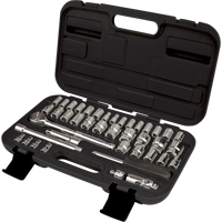1/4" & 3/8" Drive SAE/Metric Socket Set, 41 Pcs The Estey Group