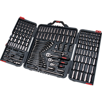 1/4", 3/8" & 1/2" Drive SAE/Metric Socket & Wrench Set, 210 Pcs, Deep The Estey Group