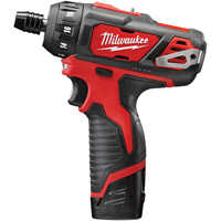 M12 Hex 2-Speed Screwdriver Kit, 1/4", 12 V, 275 in-lbs Max. Torque, Lithium-Ion Battery The Estey Group