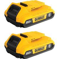 Max* Compact Batteries, Lithium-Ion, 20 V, 2 A The Estey Group