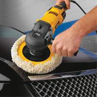Variable Speed Polisher with Soft Start, 9"/7" Pad, 120 V, 12 A, 0-3500 RPM The Estey Group