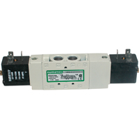 Pilot 5-Way 2-Position 4-Way Solenoid Valves, 3/8" Pipe, 150 PSI The Estey Group