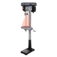 Floor Drill Presses With Laser, 13", 5/8" Chuck, 3600 RPM The Estey Group