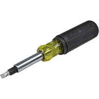 Heavy-Duty Multi-Bit Screwdriver/Nut Driver, 7-9/10" L, Cushion Grip Handle The Estey Group