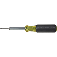 Extended-Reach Multi-Bit Screwdriver/Nut Driver, 9-1/10" L, Cushion Grip Handle The Estey Group