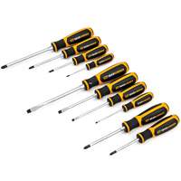 Phillips&reg;/Slotted/Pozidriv&reg; Dual Material Screwdriver Set, 10 Pcs. The Estey Group
