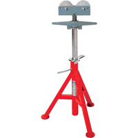 Support de tuyau pour rouleau &eacute;lev&eacute; no RJ-99, 82-140 cm R&eacute;glage de la hauteur, 12" Capacit&eacute; max. de tuyau, 1000 lb Capacit&eacute; de charge max. The Estey Group