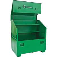 Jobsite Chest, 36" W x 30" D x 48" H, Green The Estey Group