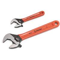 Black Oxide Wrench Set with Cushion Grips, Adjustable, 2 Pieces, Imperial and Metric The Estey Group