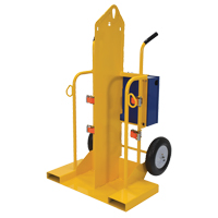 Chariot pour chalumeau et bouteille de soudage, Roues Pneumatique, Base de 24" la x 19-1/2" lo, 500 lb The Estey Group