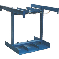 Chariot pour bouteilles, Roues Caoutchouc, Base de 35" la x 38" lo, 500 lb The Estey Group