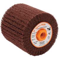 ALLSTEEL Blendex Surface Conditioning Drum, 4-1/4" Dia. x 4" W, 5/8"-11 Arbor, Medium Grit The Estey Group