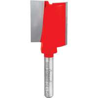 Router Bit - Double Flute Straight Bit, 1" Dia., 3/4" H, 2-9/16" L, 1/4" Shank The Estey Group