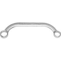 Box End Wrench, 12 Point, 5/8"/9/16", 15° Offset, Plain Finish The Estey Group