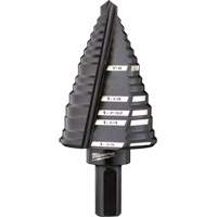#12 Step Drill Bit, 7/8" - 1-3/8" , High Speed Steel The Estey Group