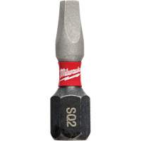 Shockwave Impact Insert Bit, Square, #2, 1/4" Drive The Estey Group