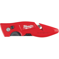 Fastback Flip Utility Knife, 2" Blade, Carbon Steel Blade, Metal Handle The Estey Group