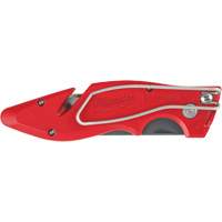 Fastback Flip Utility Knife, 2" Blade, Carbon Steel Blade, Metal Handle The Estey Group