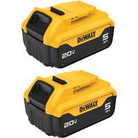 Max XR&reg; Premium Battery Pack, Lithium-Ion, 20 V, 5 A The Estey Group