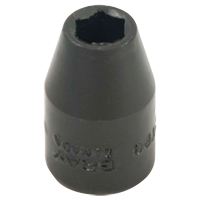 Socket, Impact, 5/16", 3/8" Drive, 6 Points The Estey Group