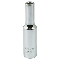 Socket, 3/16", 1/4" Drive, 12 Points The Estey Group