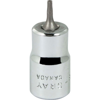 Douille &agrave; embout, Torx, T8 x 2-1/8" lo, Prise 3/8" The Estey Group