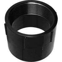 Female Adapter, Hub x FPT, 3" Dia., Plastic The Estey Group