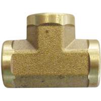 Female Pipe Tees, Brass, 3/8" The Estey Group