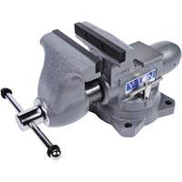 Tradesman Vise, 6-1/2" Jaw Width, 4-1/4" Throat Depth The Estey Group