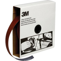 Rouleau de toile abrasive utilitaire, Oxyde d'aluminium, 1-1/2" la x 150' lo, Grain P400 The Estey Group