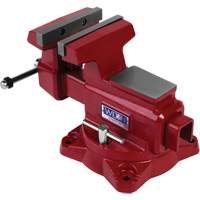Utility HD Bench Vise, 6-1/2" Jaw Width, 4-1/4" Throat Depth The Estey Group