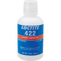 422 Super Bonder&reg; Instant Adhesive, Clear, Bottle, 16 oz. The Estey Group