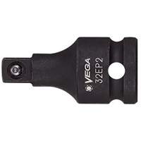 Adaptateur pour douille, Chocs, Prise 1/2", Douille 1/4", 1,25" lo, Sph&eacute;rique The Estey Group