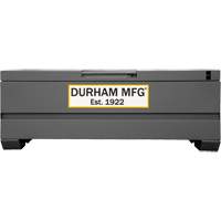 Jobsite Storage Box, 60" x 24" x 22-3/4", Steel, Grey The Estey Group