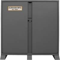 Jobsite Storage Shelving Cabinet, Steel, 47.5 Cubic Feet, Grey The Estey Group