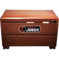 Site-Vault Chest, 72" x 24" x 30-3/4", Steel, Orange The Estey Group
