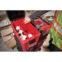 Coffre &agrave; outils compact Packout, 10" x 16-1/5" x 13", Noir/Rouge The Estey Group