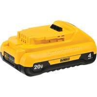 Max* Compact Battery Pack, Lithium-Ion, 20 V, 4 Ah The Estey Group