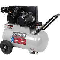 Compresseur &agrave; air, &eacute;lectrique, 20 gal. (24 gal. US), 150 PSI, 120/1/240/1 V The Estey Group