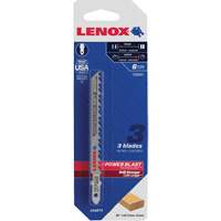 Clean Cutting Wood Jigsaw Blade, Bi-Metal, T-Shank, 4" L, 6 TPI The Estey Group